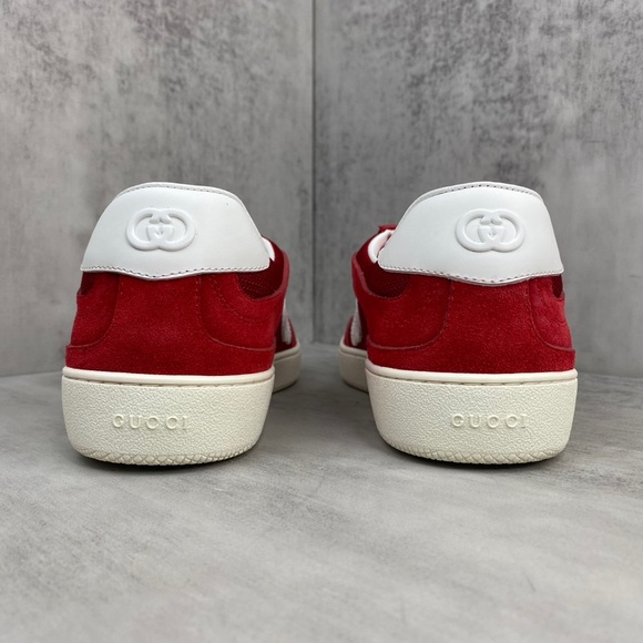 ❤️❤️Women's Red Gucci Sneakers - Picture 7 of 8